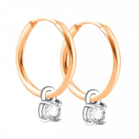 Серьги из золота 585 арт. 02-8616